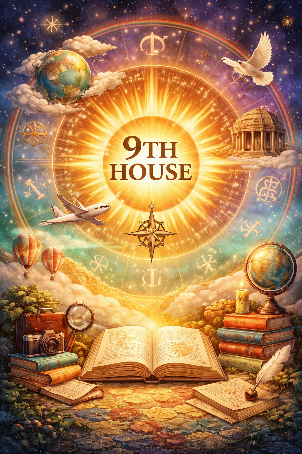 The Ninth House in Astrology: Expansion, Meaning, and the Search for Truth